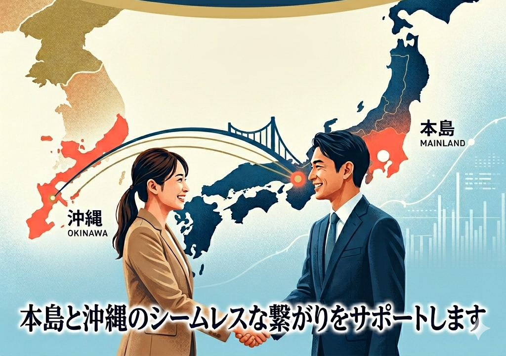 本島と沖縄