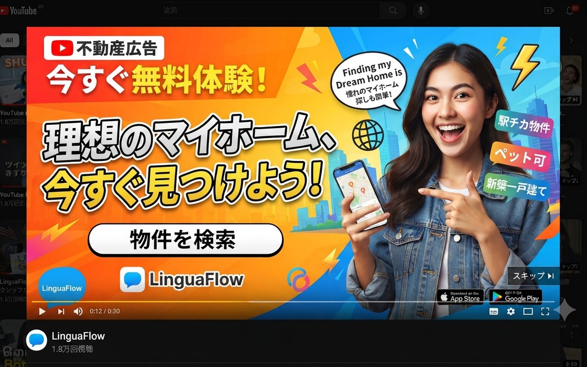スポンサー限定のYoutube広告枠
